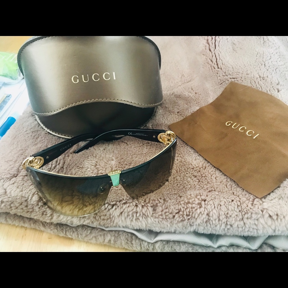 Authentic Gucci Rimless Sunglasses-
